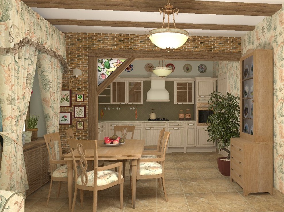 Загородный дом в стиле кантри