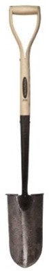 Smith & Hawken Premium Quality Solid-Forged Treaded Rabbitting Spade