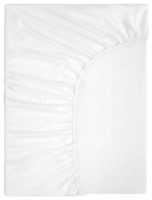 Avantgarde White Flat Sheet Queen