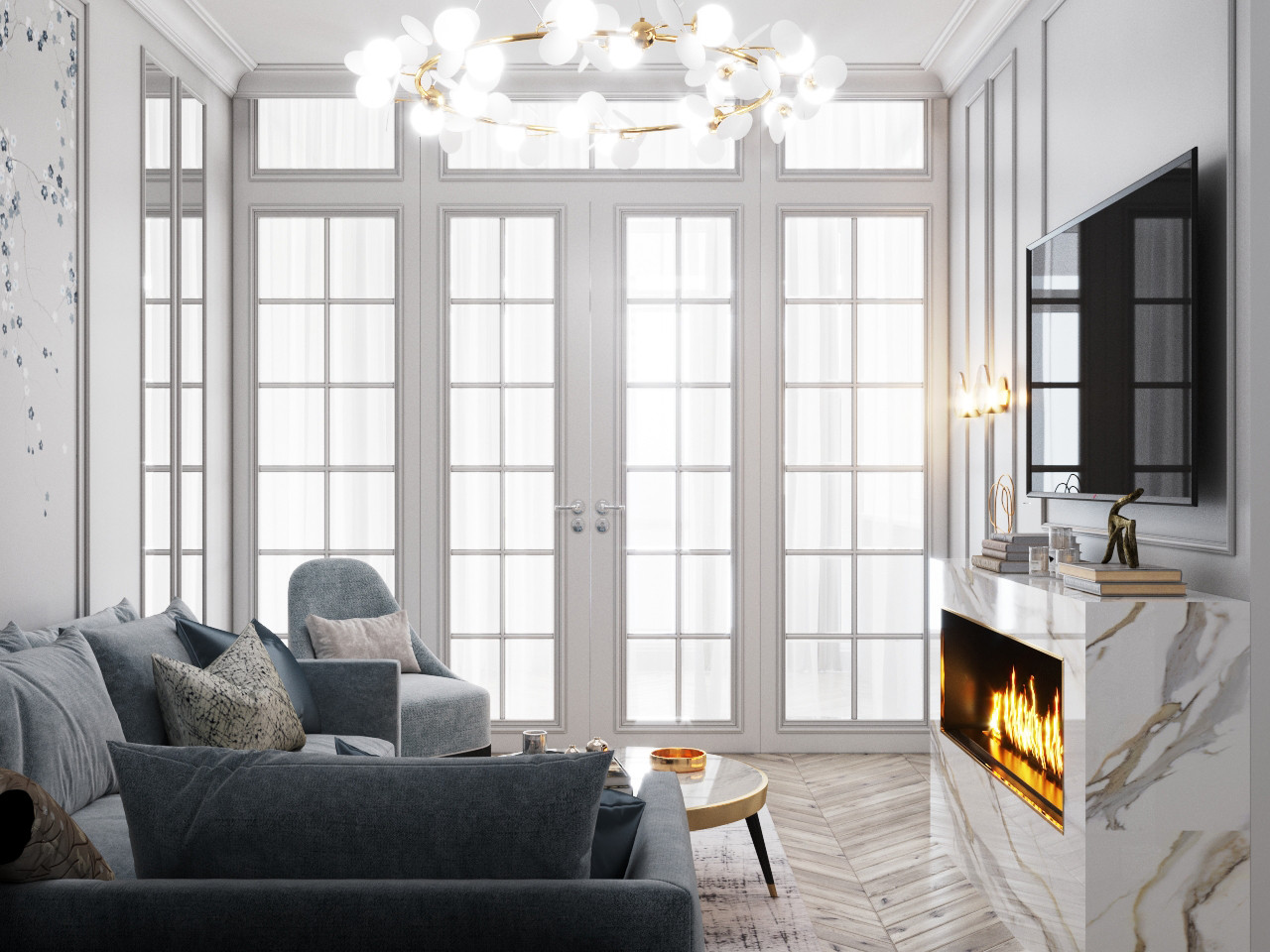 Гостиная в Санкт-Петербурге