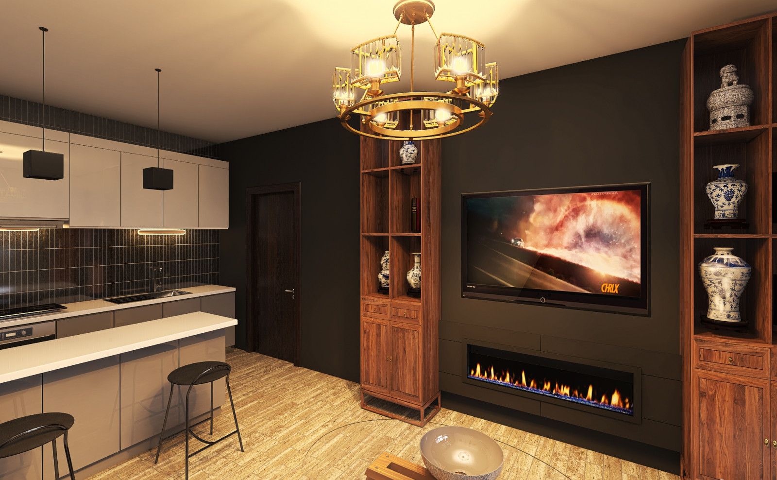 Проект moi aussi 3-х комнатная квартира