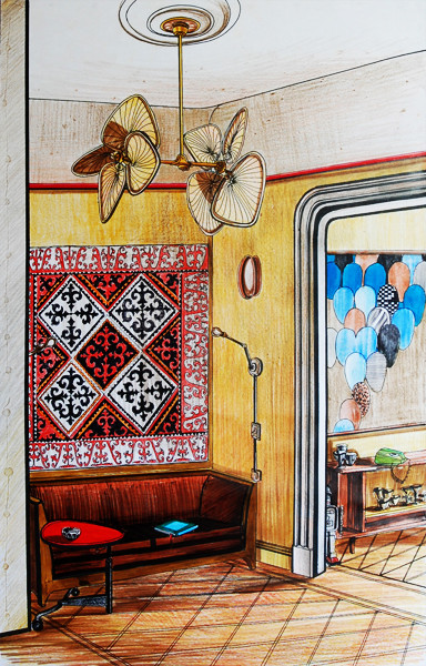 Дизайн интерьера. Эскизы