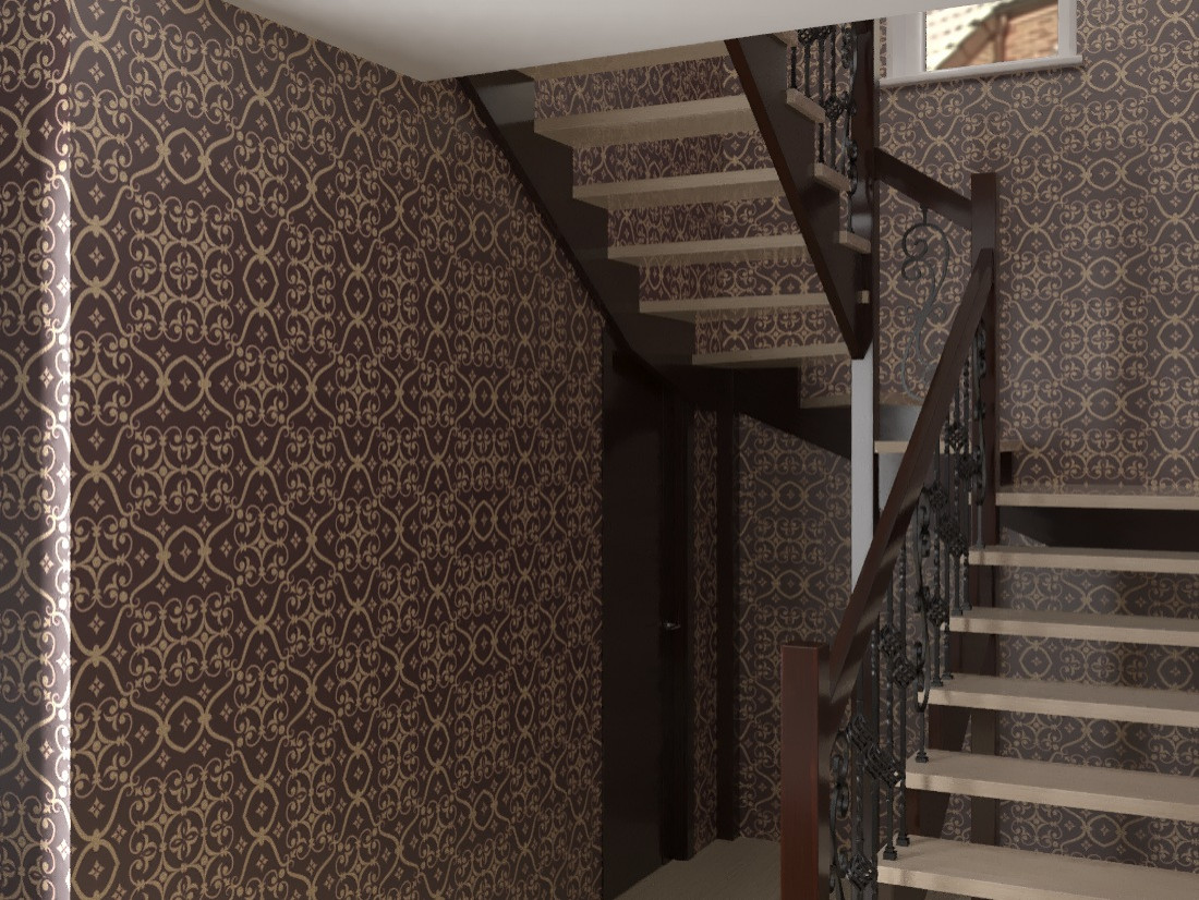 Лестница на второй этаж