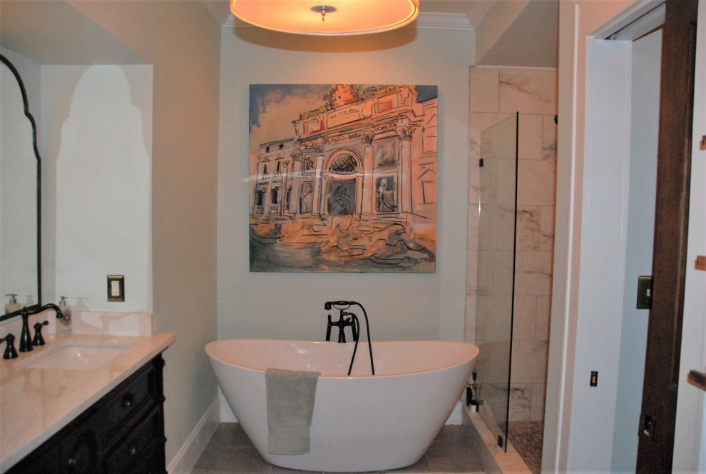 Craftsman Luxury Master Bathroom Remodel