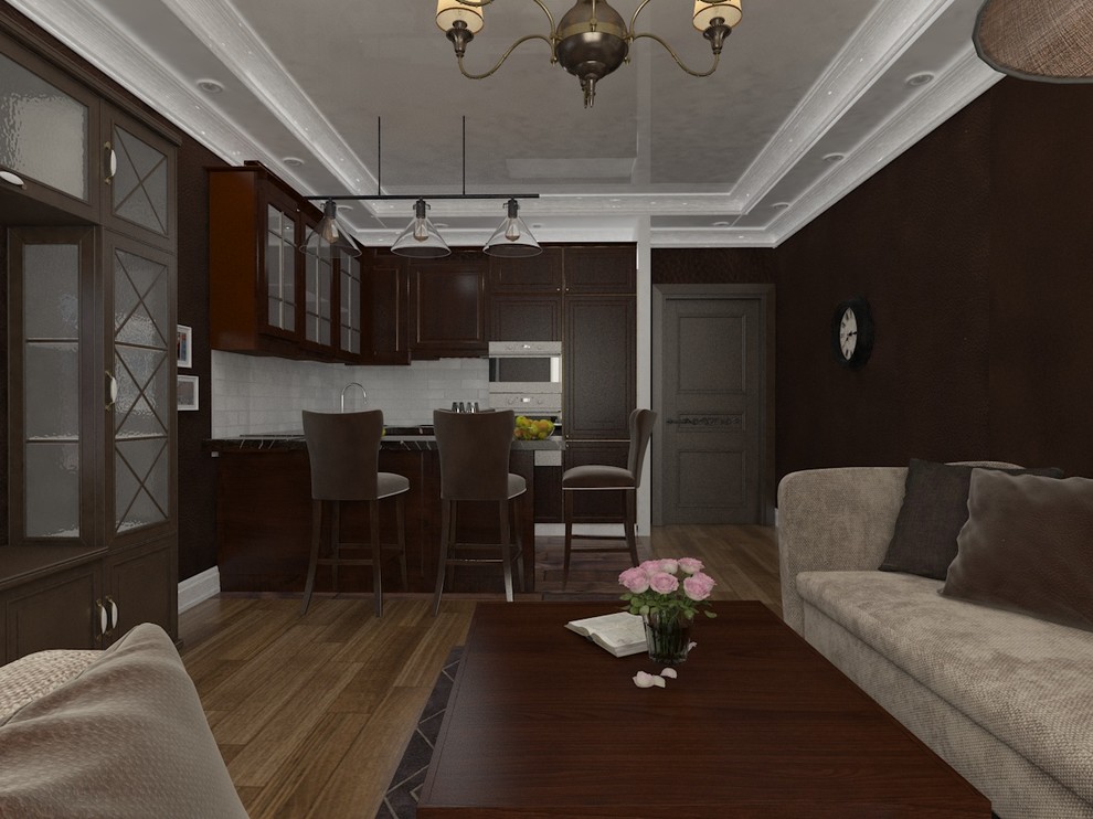 Вид на кухню