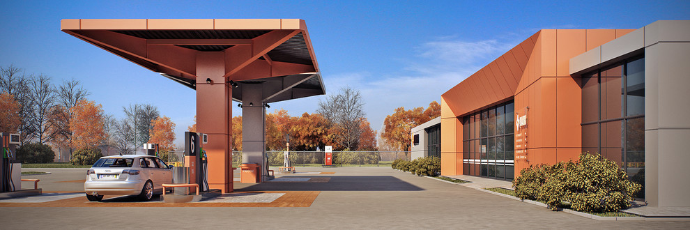 Проект АЗС QUADRO