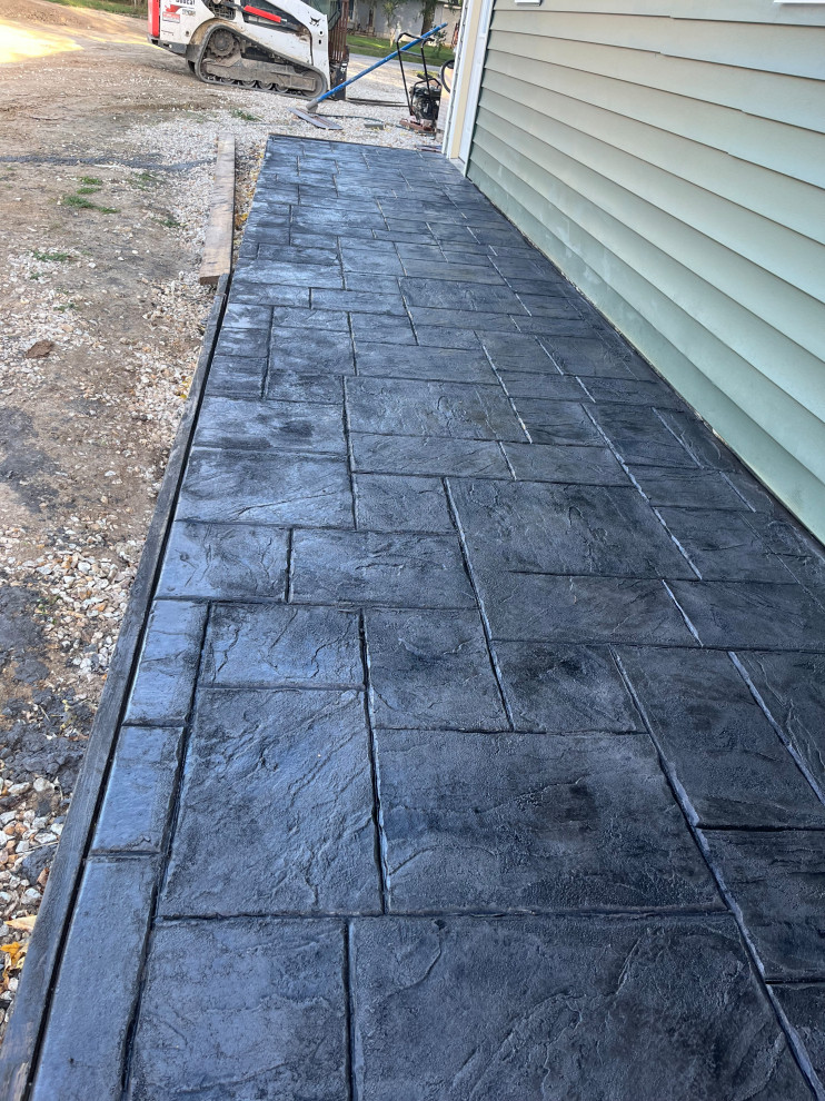Sidewalks, Porch Cap, Detached Garage w/ Office Floor