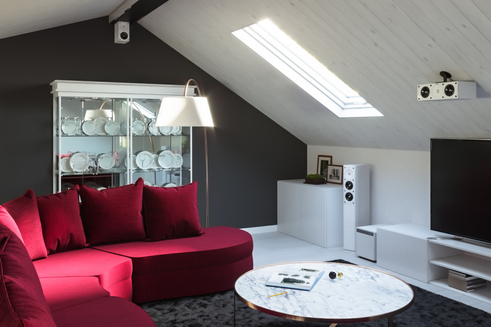 Комната отдыха для гостей в загородном доме в Сочи