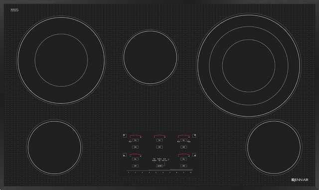JENN-AIR 36" Electric Radiant Cooktop, Stainless Steel | JEC4536YS