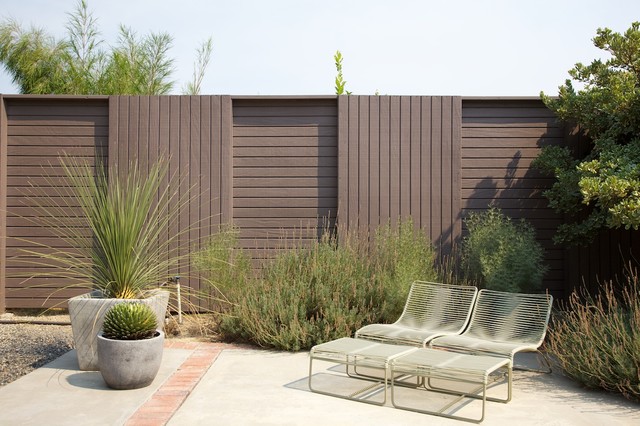10 Creative Fence Designs  Modern Landscape by David Lauer Photography