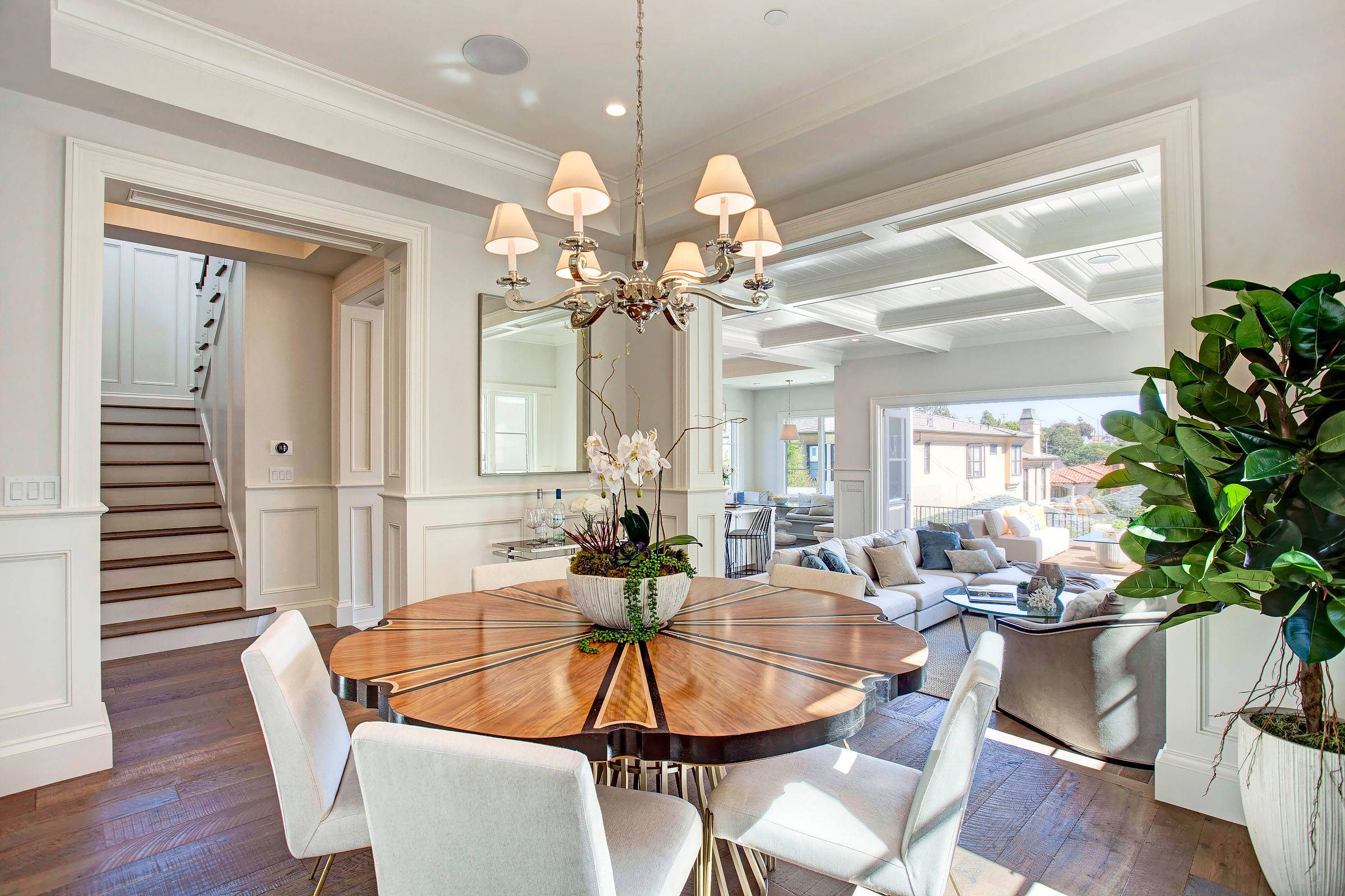 Dining Room - Meticulously Detailed Cape Cod Home in Manhattan Beach, CA