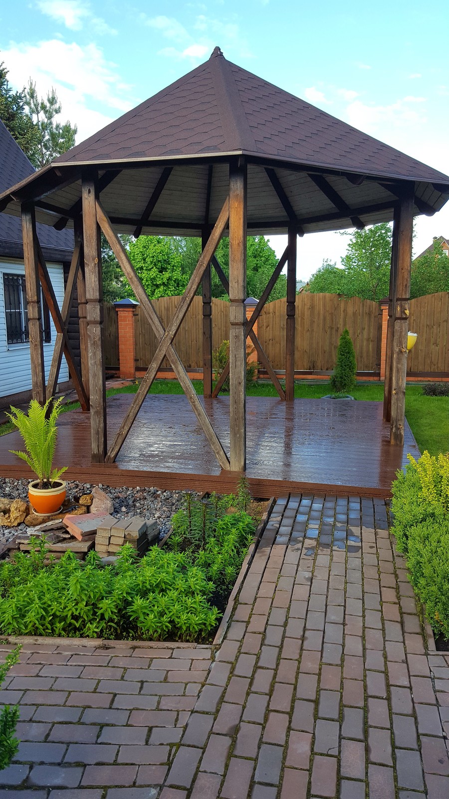 Крытое патио, Кудиново