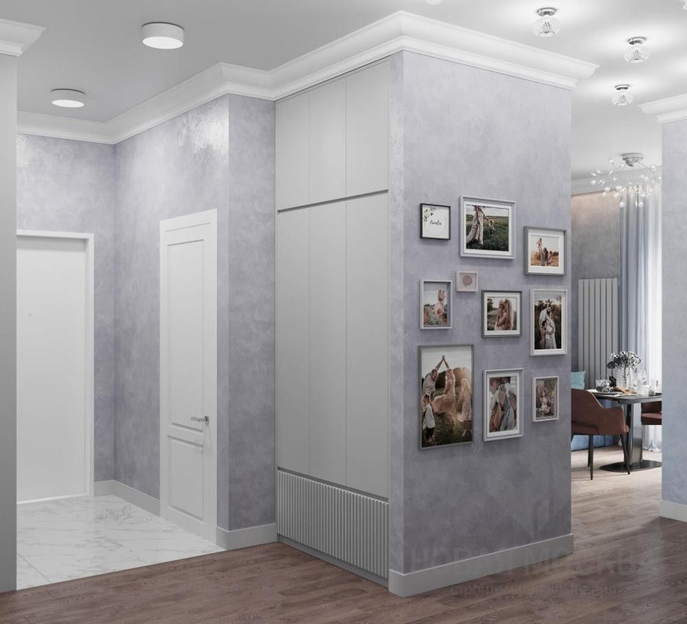 Дизайн-проект квартиры площадью 65 кв.м в ЖК «Скандинавия»