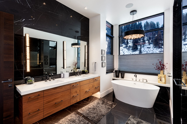 Modern Escape contemporary-bathroom
