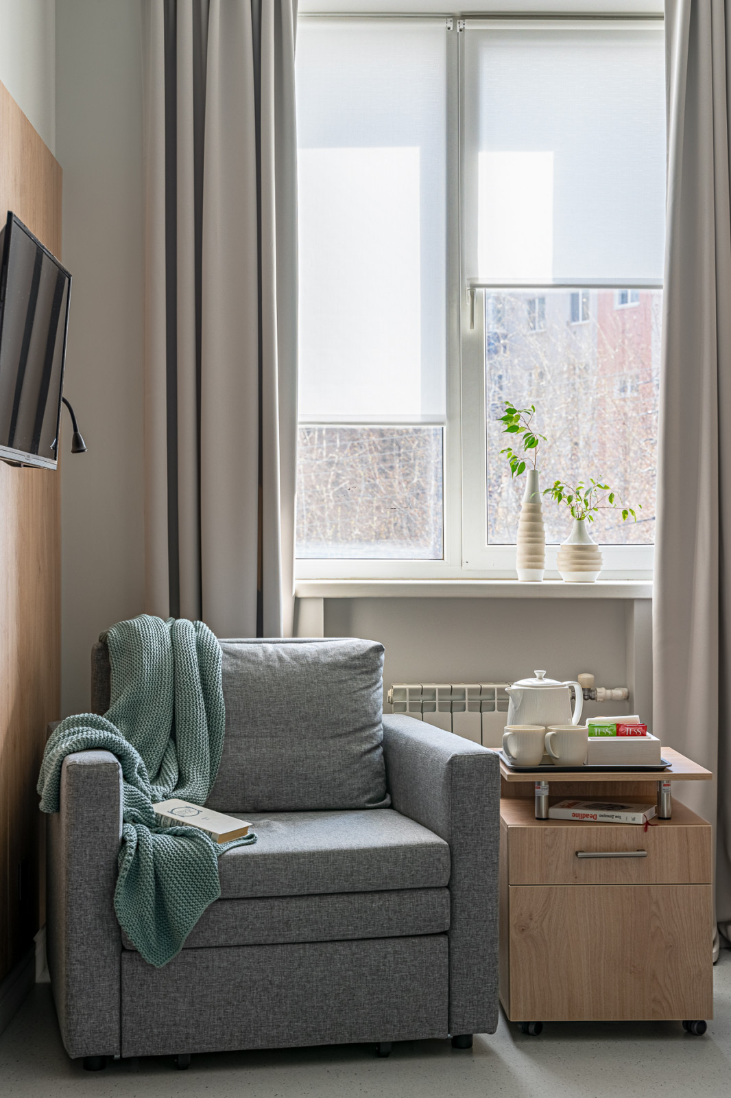 Индивидуальные палаты в медицинском центре