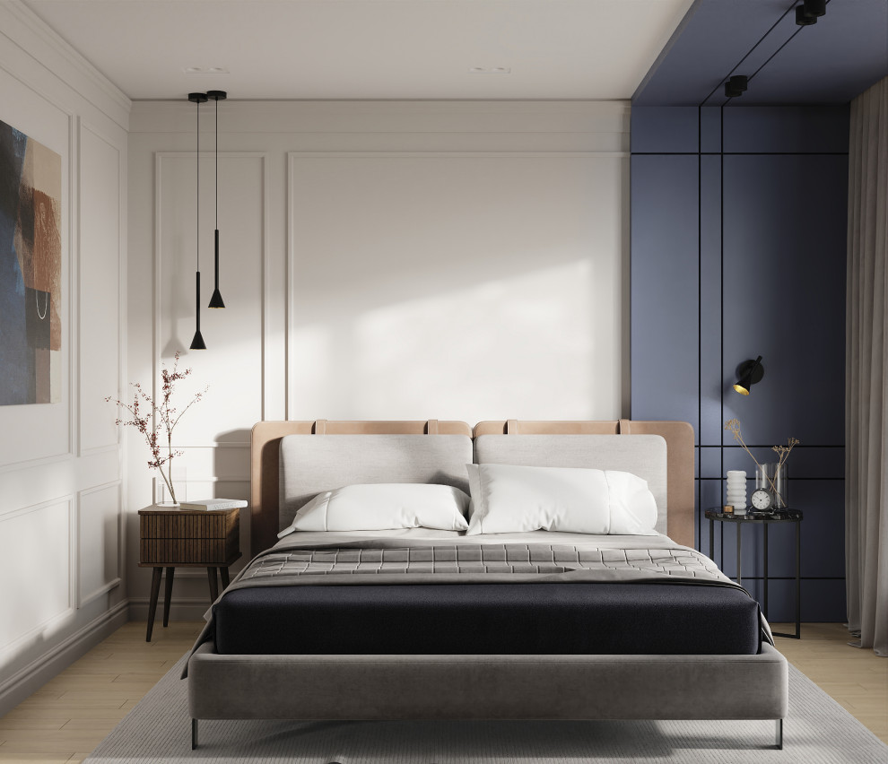 Современный таунхаус в теплой бежевой гамме