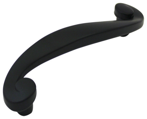 Flat Black Amerock 3/" Center to Center Swirlz Cabinet Pull Lot of 10
