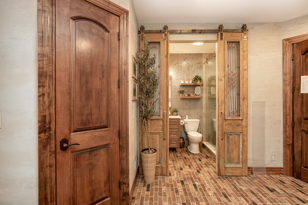 Home design - mediterranean home design idea in Wichita