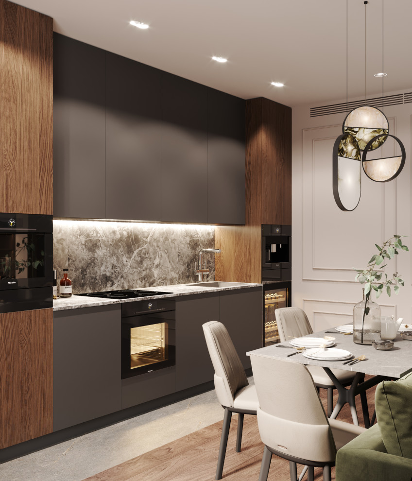 Квартира 102 кв. м. в современном стиле ЖК Life- Ботанический сад.