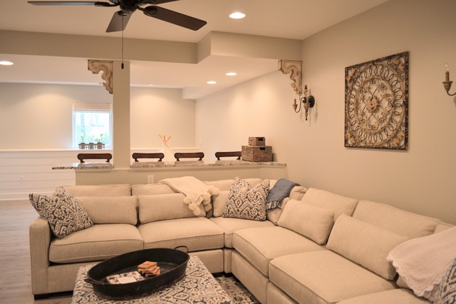 Modern Farmhouse Basement