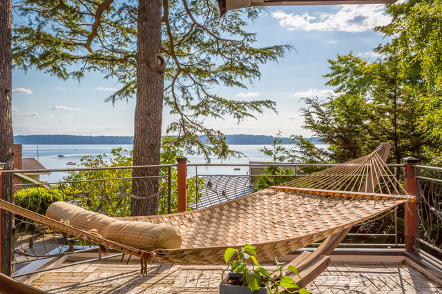 West Seattle Waterfront Retreat maritim-terrasse