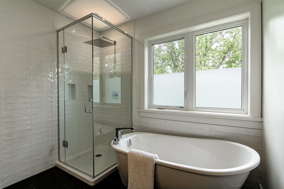Bathroom - transitional bathroom idea in Ottawa