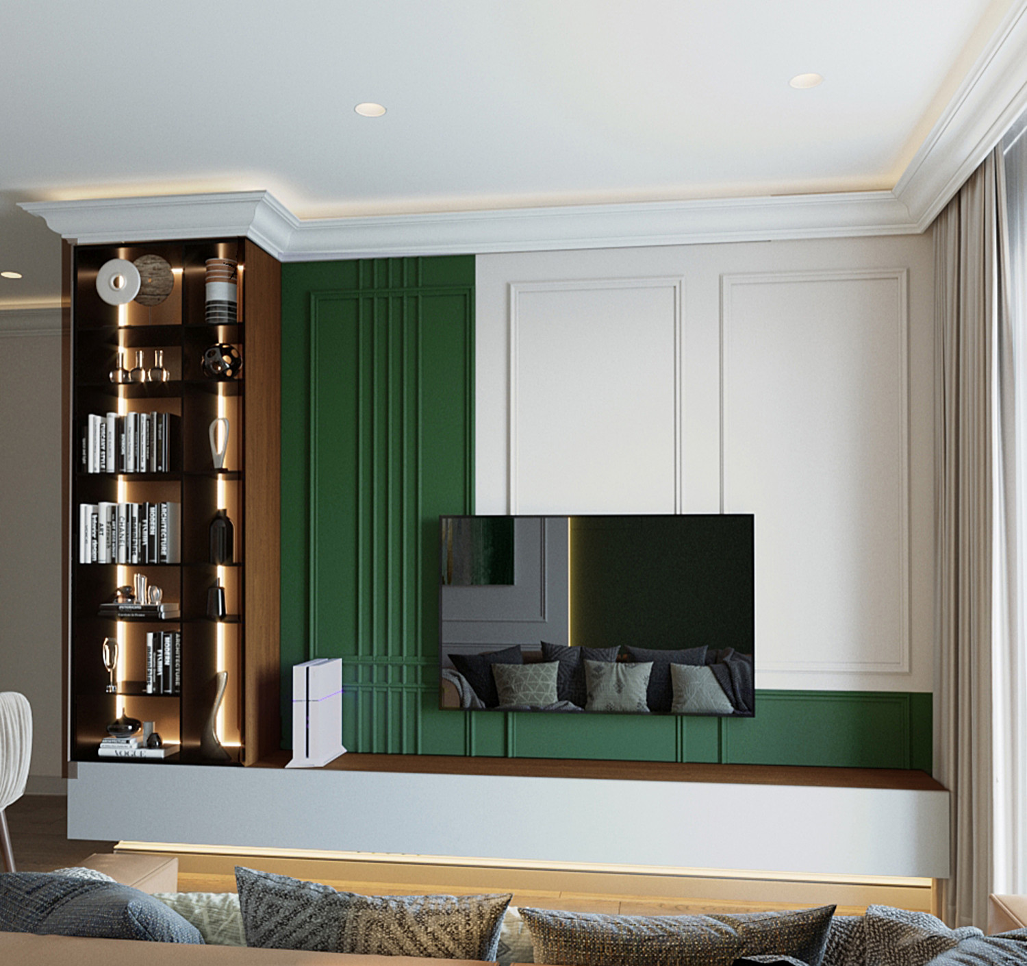 Дизайн интерьера квартиры  ЖК "Евпатория"