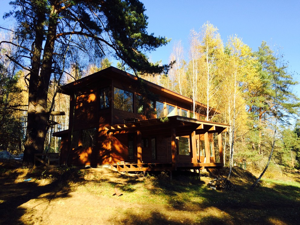 Дом 300 кв.м в коттеджном поселке "Заокские Просторы и Пейзажи"