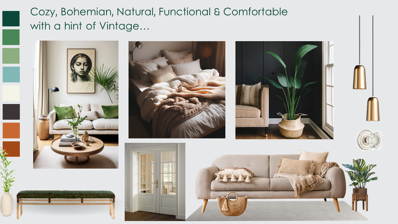 cozy bohemian