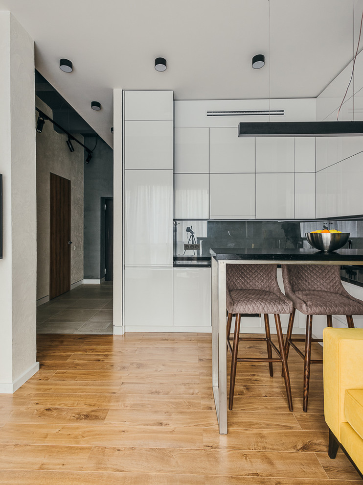 Фотографии реализованной студии в TriBeCa Apartments 43 м2