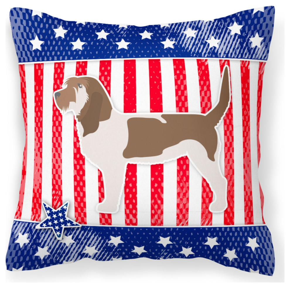 Pop Art Dog Welsh Springer Spaniel Throw Pillow Multicolor 18x18 