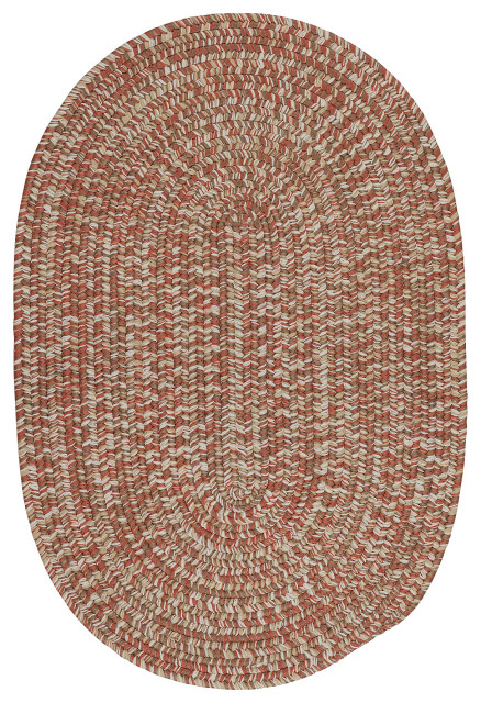 Colonial Mills Carrington Tweed Braided Area Rug, 15x20 - Contemporary ...