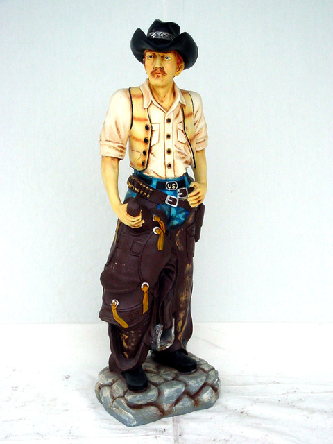 cowboy statue 3ft