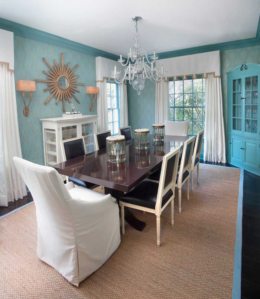 Inspiration for a transitional dining room in New Orleans.