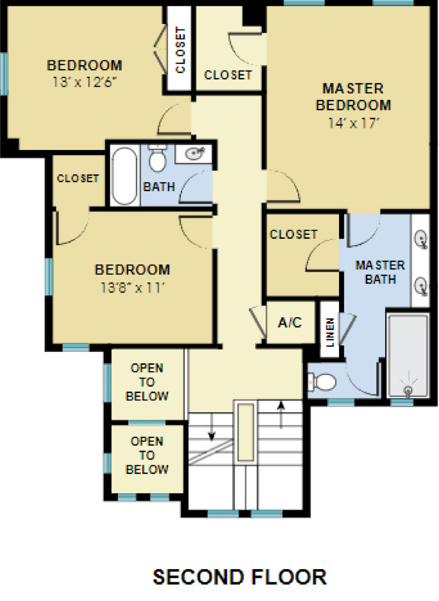 Floor Layout - Second Floor