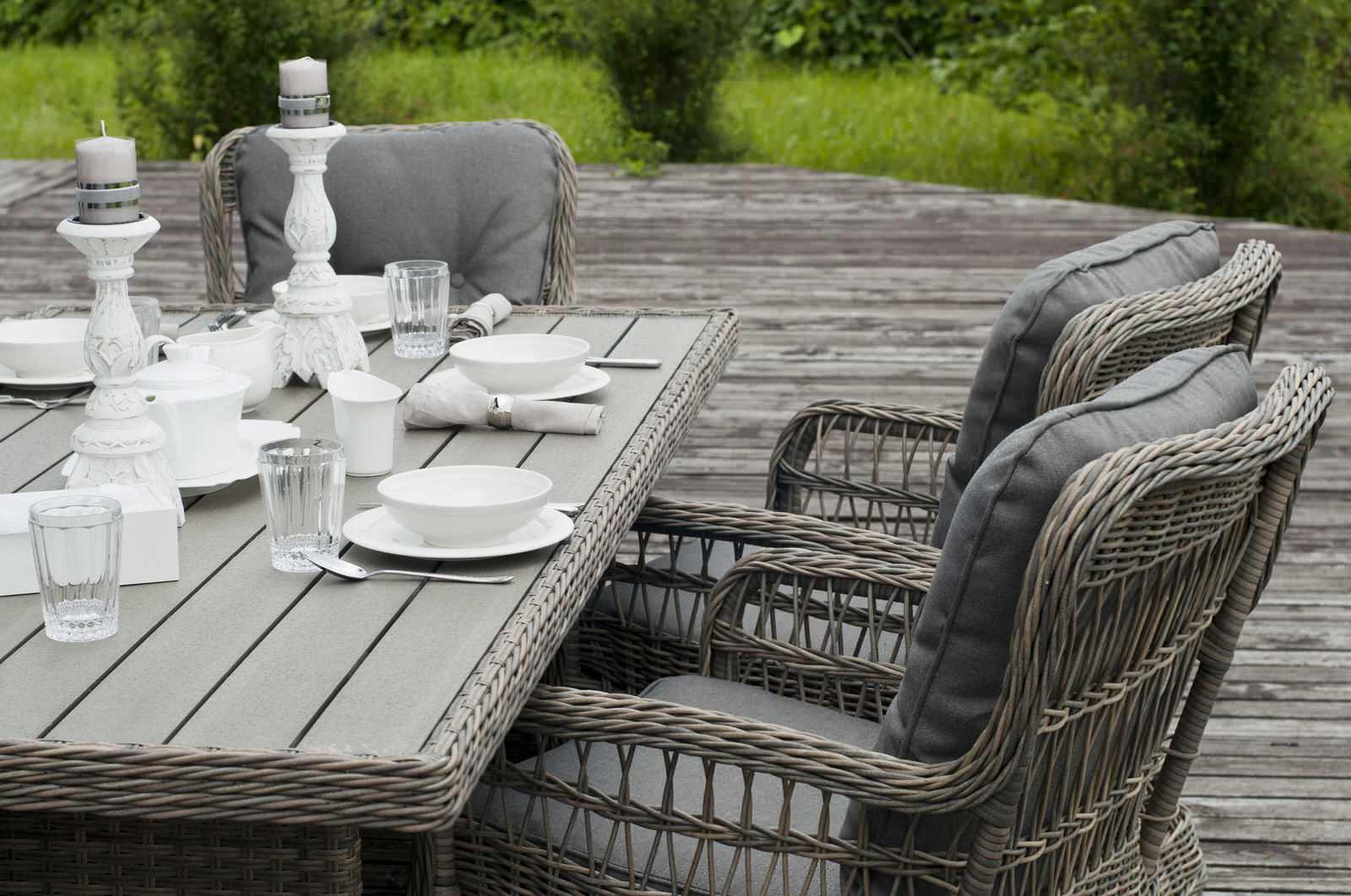 Коллекция мебели для террасы загородного дома (ЦЕСЕНА)