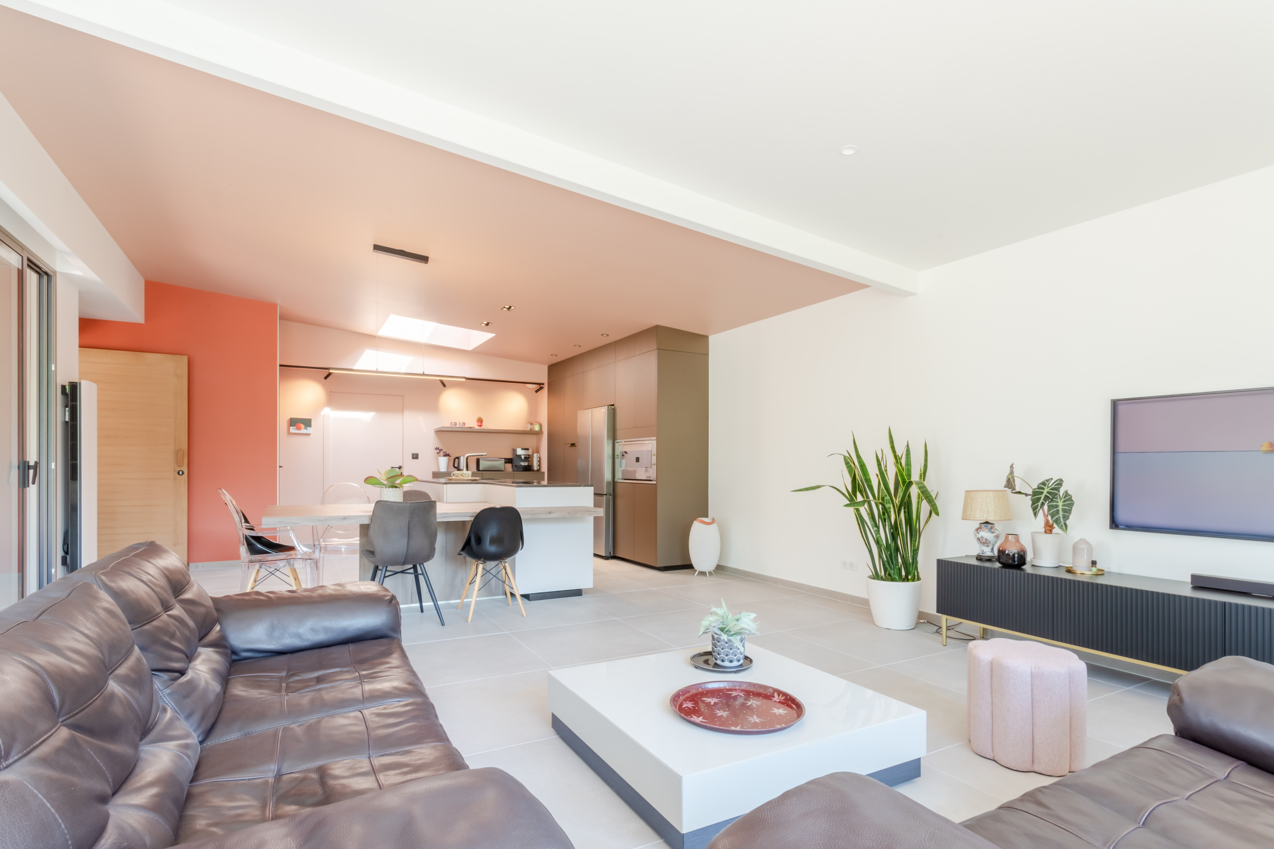Rénovation d'une cuisine dans une maison neuve