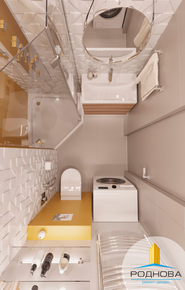 Дизайн проект квартиры студии 28 кв.м.