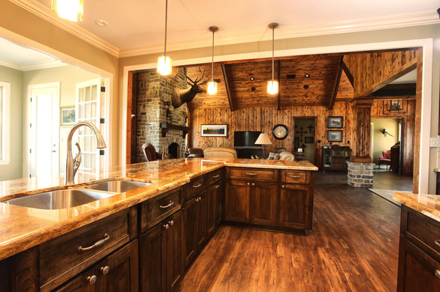 Texas Ranch Traditional Kitchen Houston by Ambiance