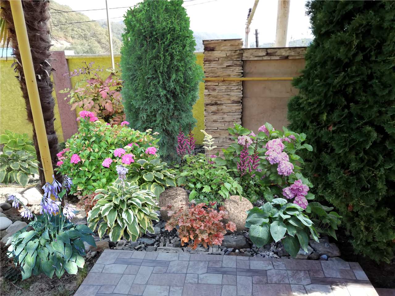 Визуализация древесно-кустарниковой группы