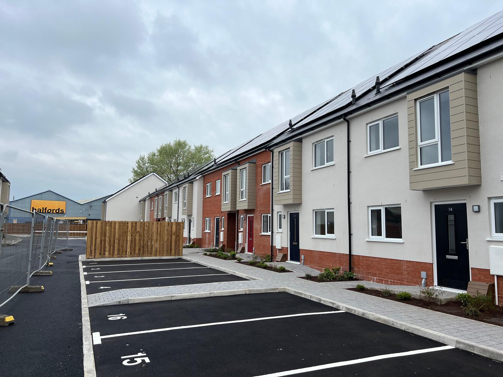 29 Town Houses. Bigwood and Staples. Bridgwater