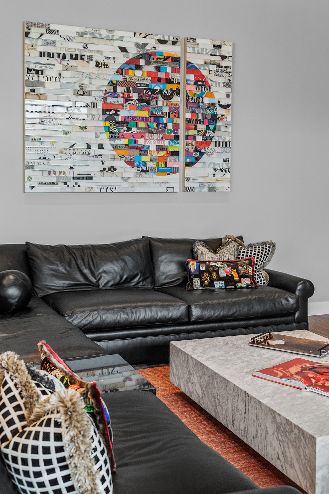 Inspiration for a transitional home design remodel in Phoenix