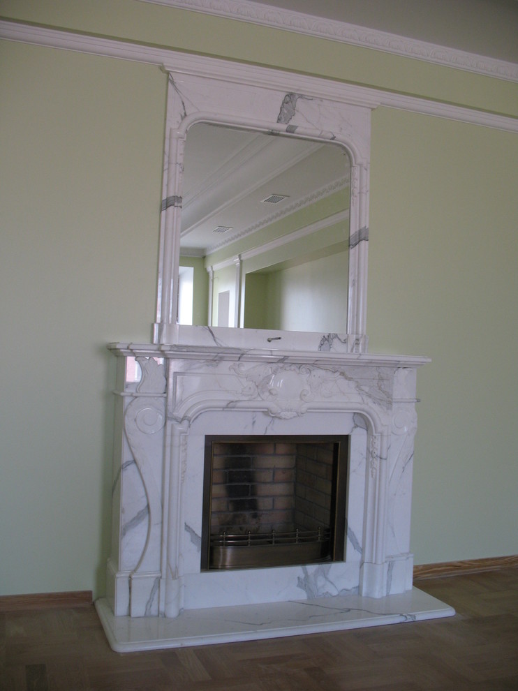 Изготовление каминов из мрамора и гранита