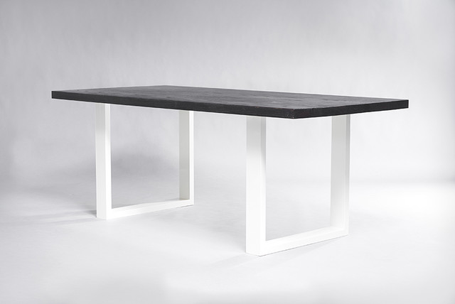 Ebonized Oak Strong Handsome Tables From California Modern
