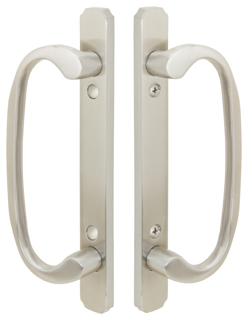 Embassy Brass Sliding Door Full Dummy Handle Set Transitional Levers By Fpl Locks Hardware Houzz Embassy Brass Sliding Door Full Dummy, Sliding Glass Door Lock And Handle Set