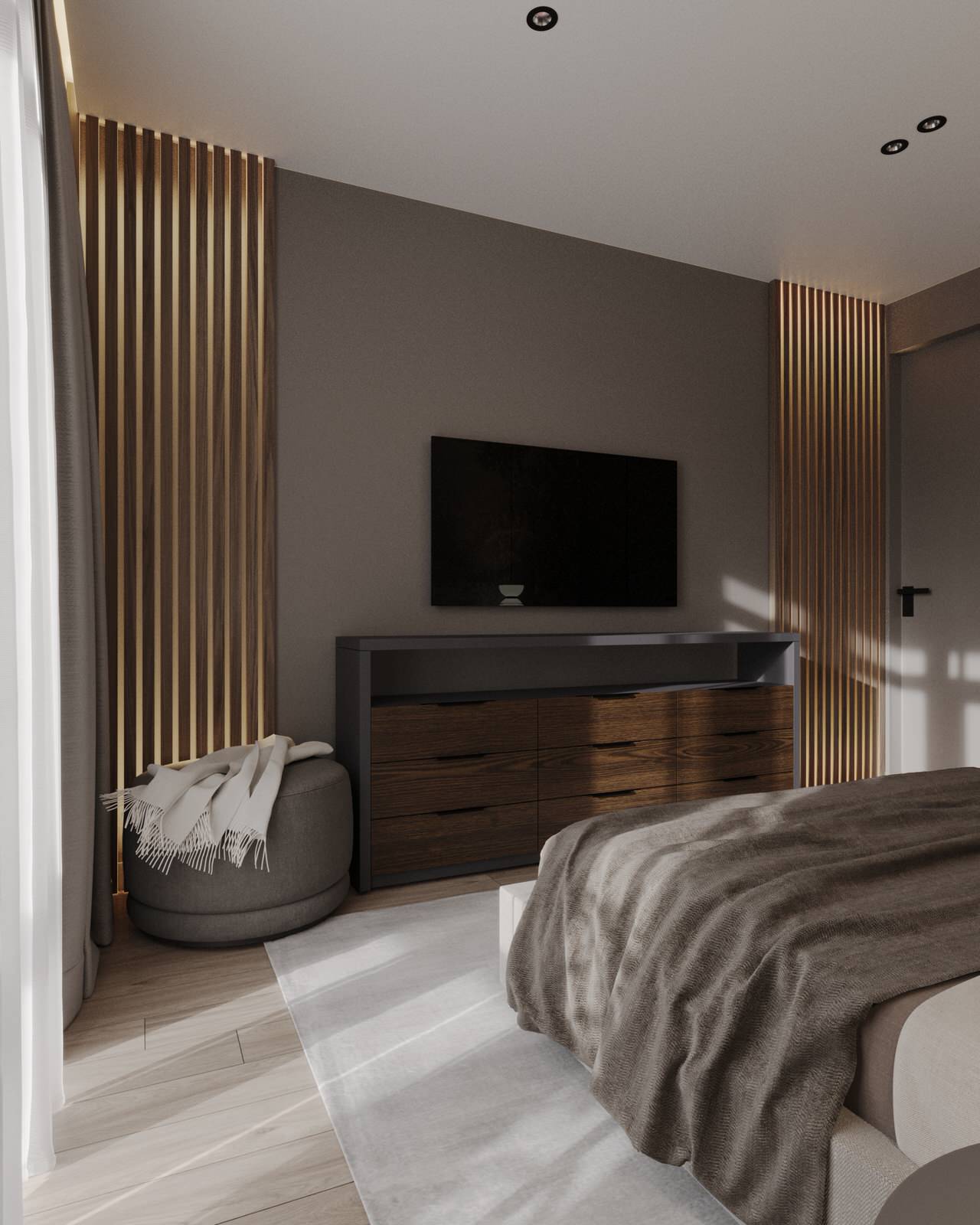 Двухкомнатная квартира с современным дизайном