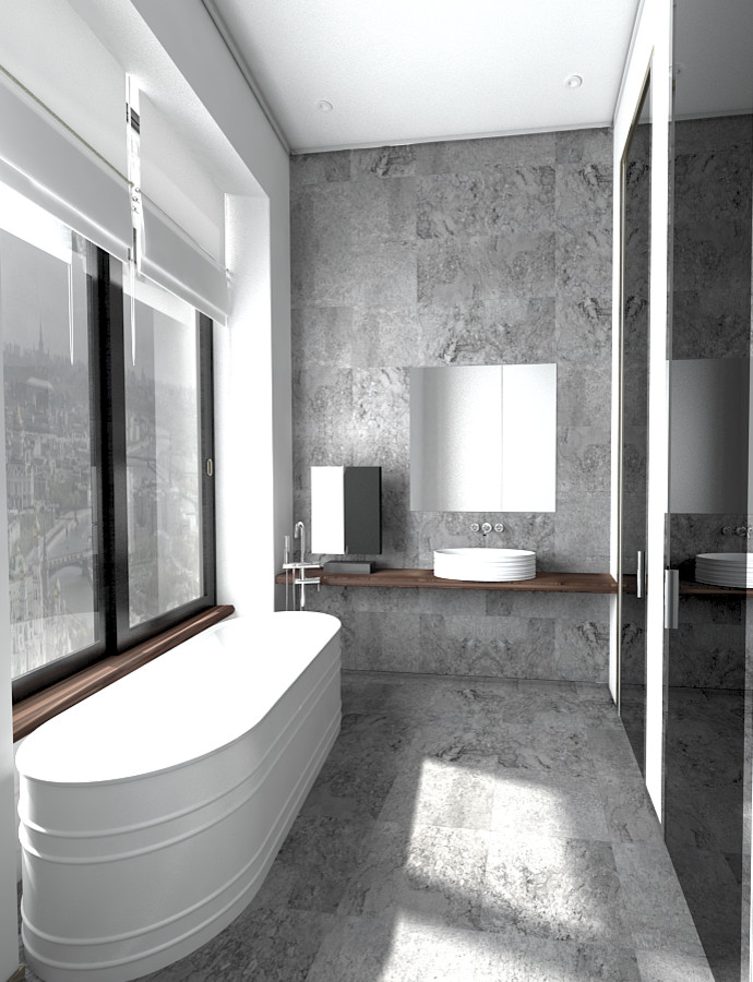 Современный "винтажный"  интерьер