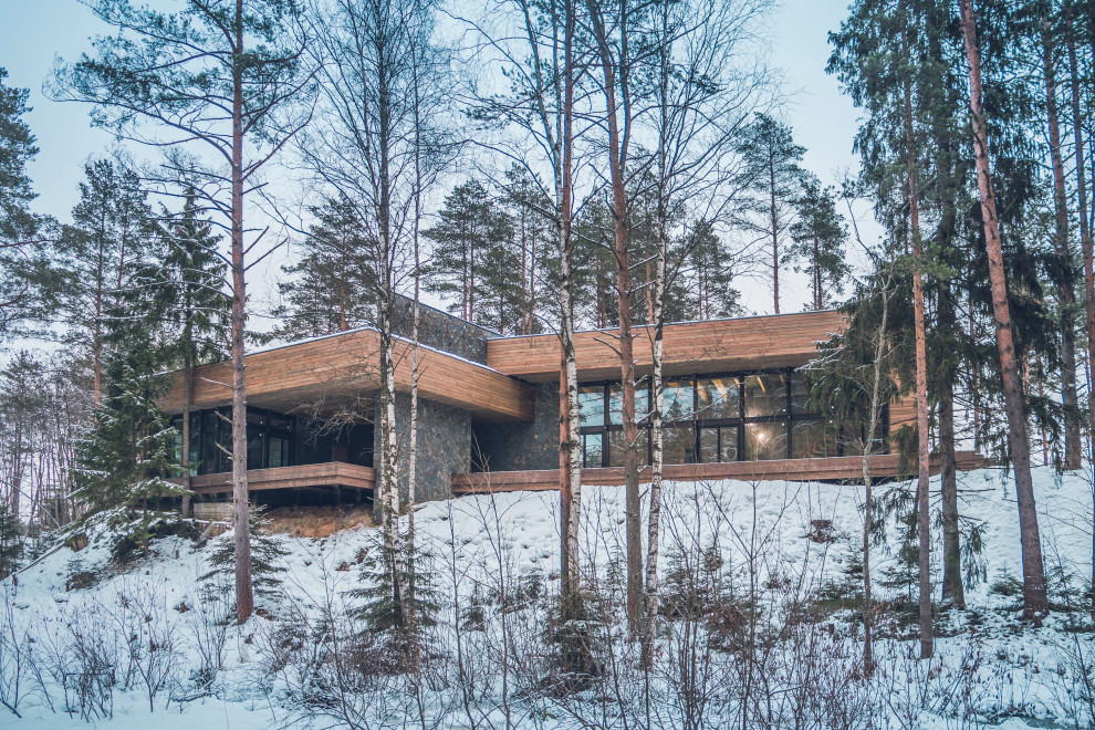 Коттедж в Охтинском парке