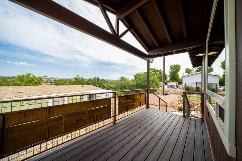 This is an example of a country deck in Phoenix.