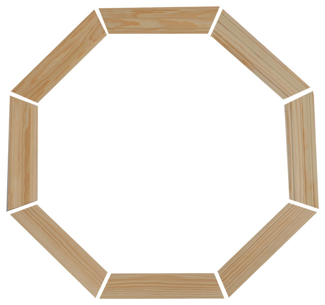 JJJ Specialty Co. Trim Kit For Poly Vent Octagon Window View in